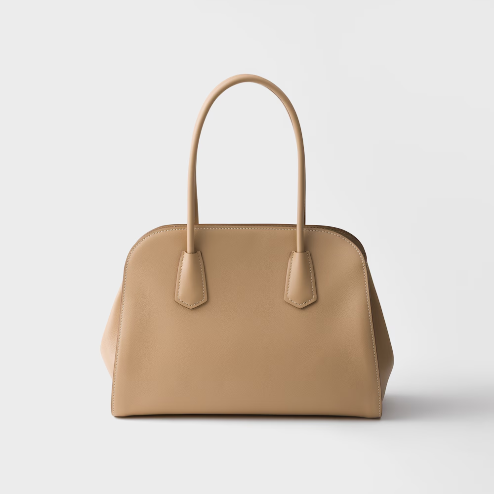 Prada Medium Leather Tote Bag