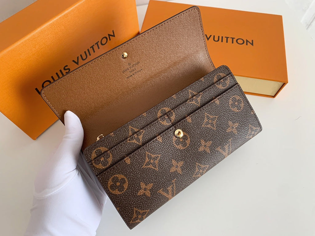 LV Monogram Sarah Long Wallet