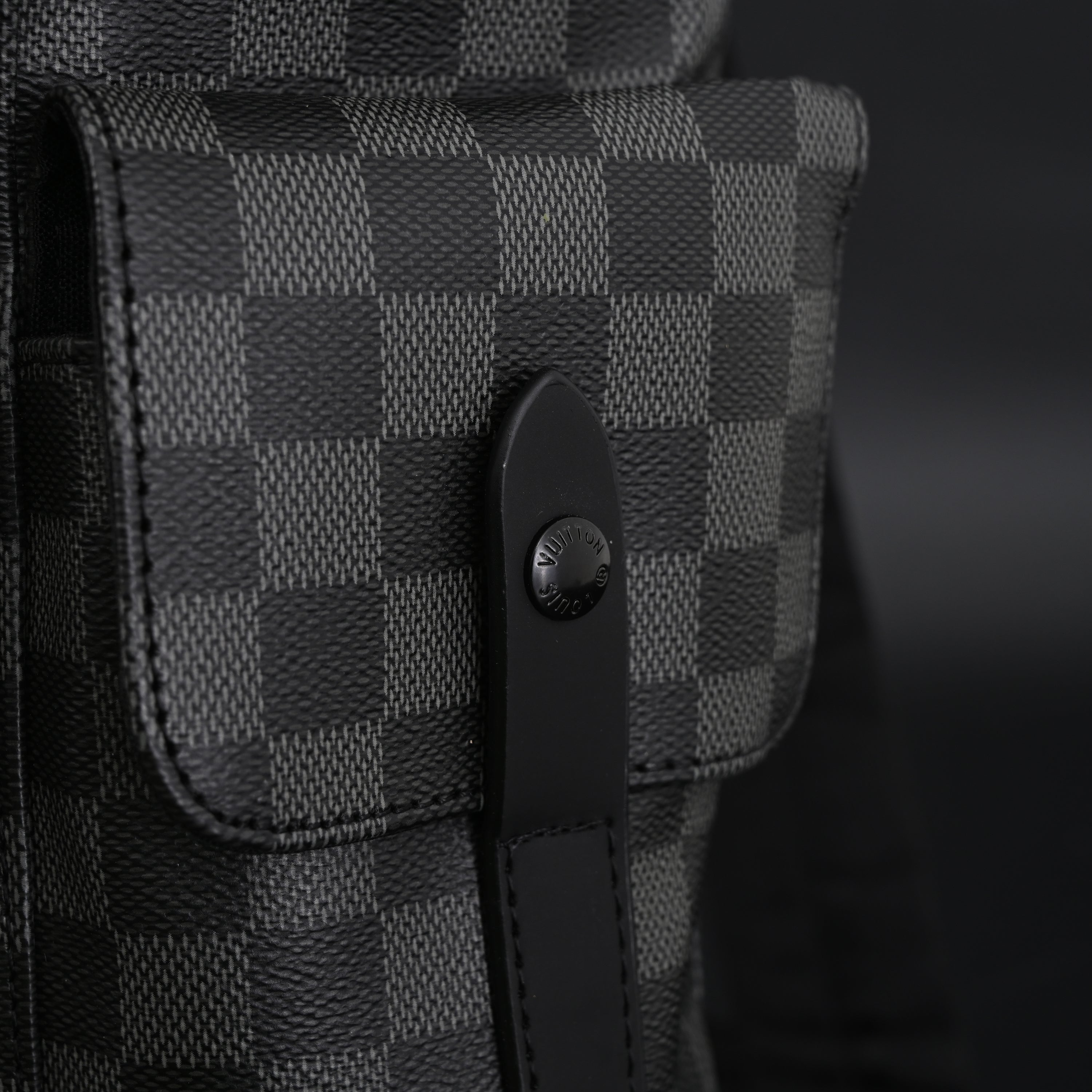 Louis Vuitton Michael Backpack in Damier Graphite Canvas